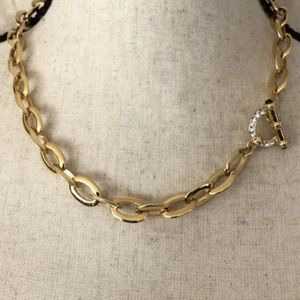 Nolan Miller Gold Link Necklace